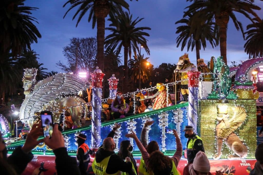 Cabalgata de Reyes de Málaga 2023: el recorrido principal y los pasacalles de los distritos