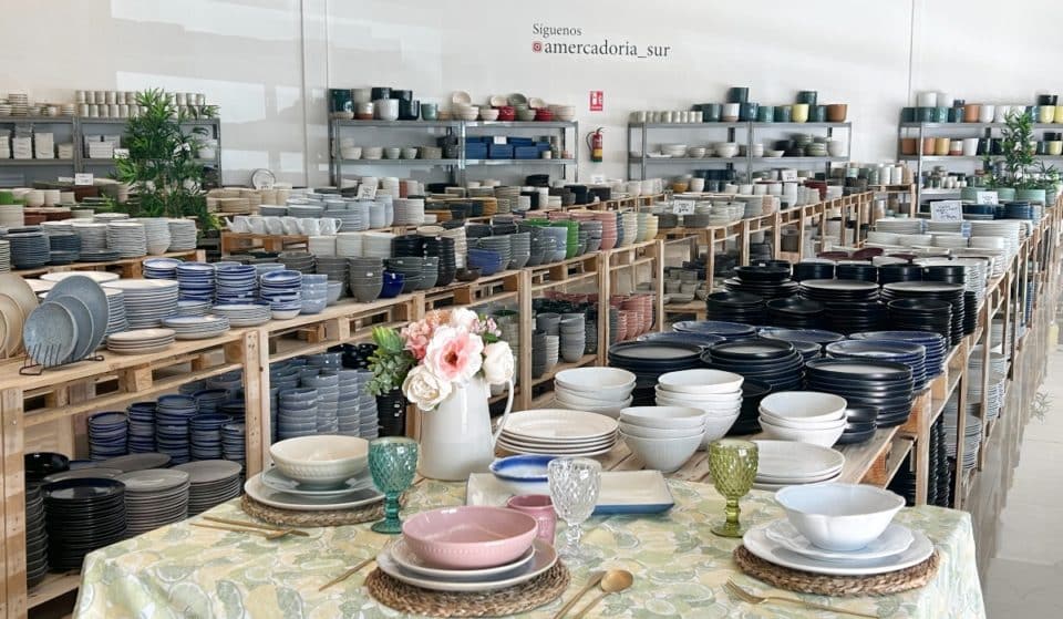 A Mercadoria Málaga, el outlet de cerámica portuguesa más grande de Andalucía
